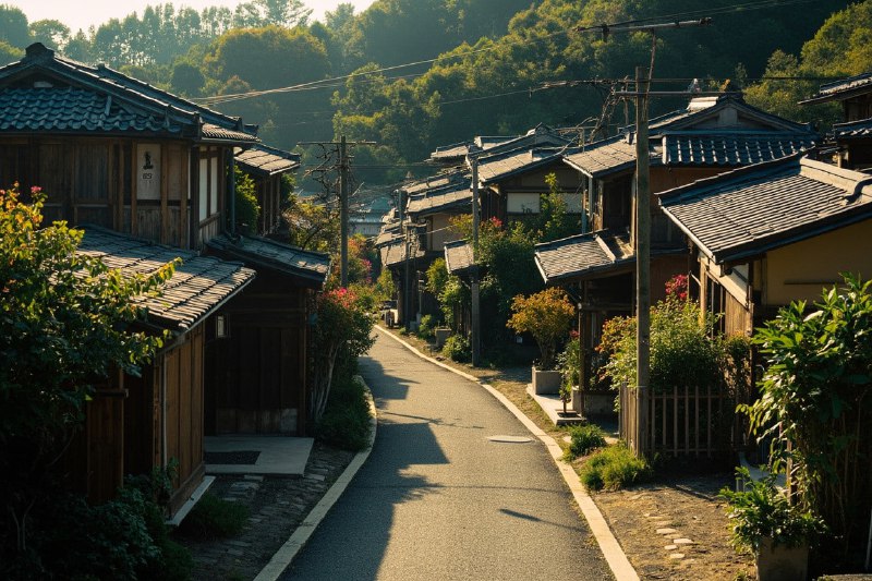 🇯🇵  Деревня, где все дома — без адреса