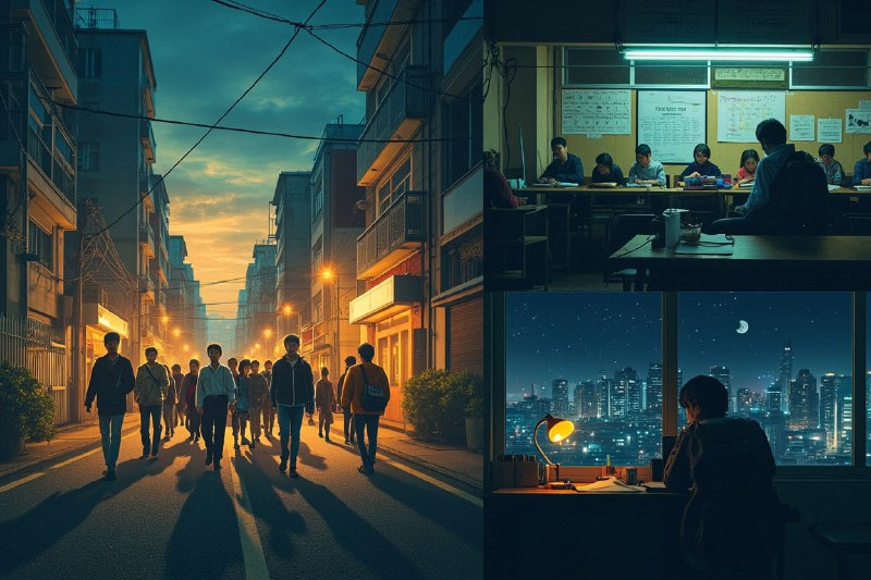 🇰🇷 Страна, где школьники учатся 16 часов в день