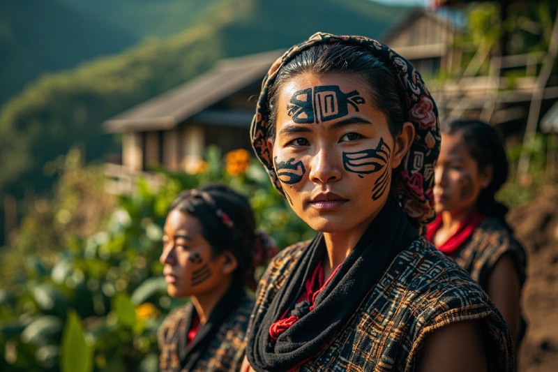 🇲🇲 Народ, который татуирует лица — чтобы стать некрасивыми...