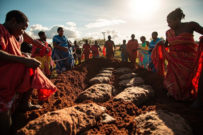 🇲🇬Раз в пять лет они достают мёртвых и танцуют с ними