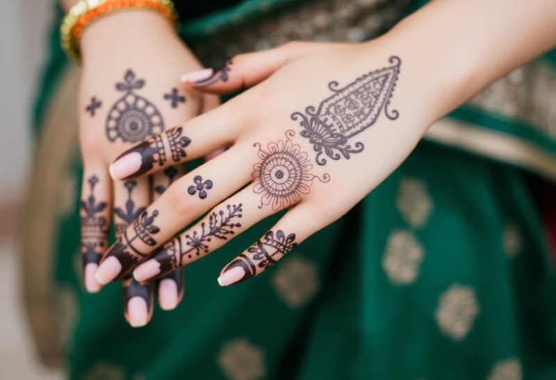 🌺 Почему "мехенди" так важен в Индии?