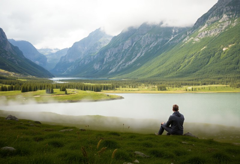 🌲 Как "культура уединения" в Норвегии формирует отношения к природе...