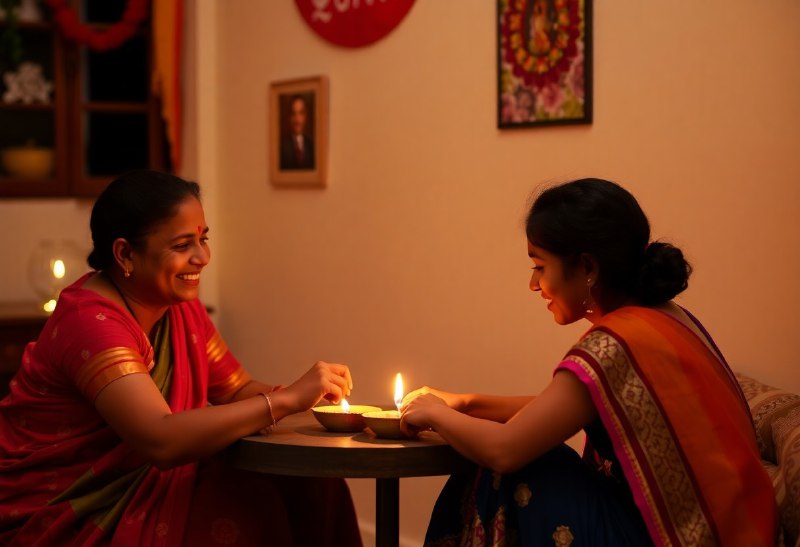 🪔 Дивали: Праздник света как семейный ритуал в Индии