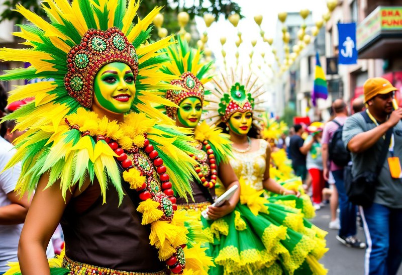 🎉 Культура карнавала: как она объединяет Бразилию в трудные времена...