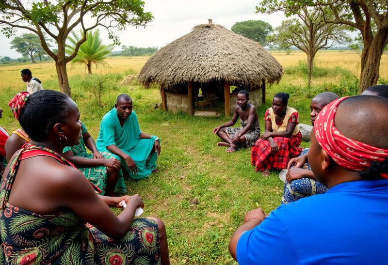 🌍 Культура племенных собраний в Кении: как она формирует общественные отношения?...