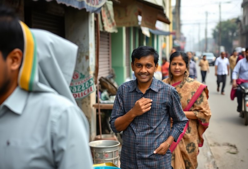 🚦 Улицы Бангладеш: сердце культуры и общественных связей...