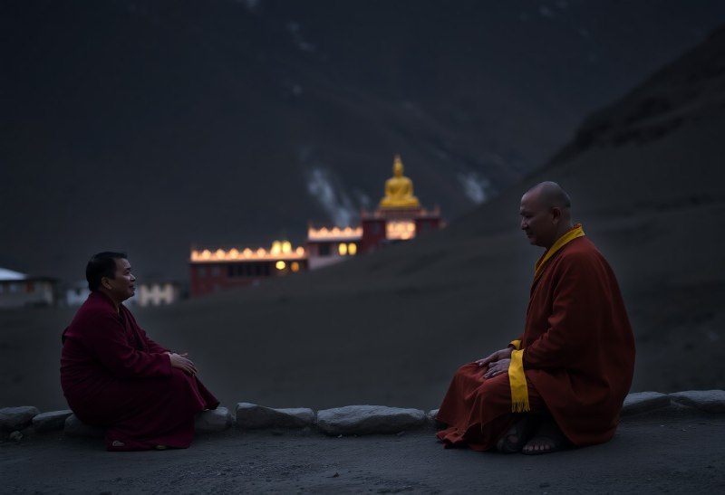 🧘‍♂️ Как буддизм формирует повседневную жизнь в Тибете?...