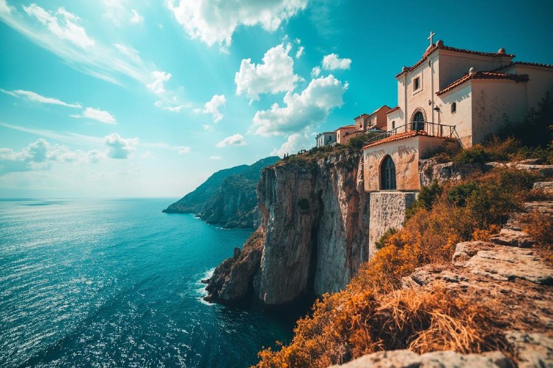 🇬🇷 Греция - Монастыри на скалах