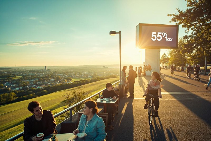 🇩🇰Дания: налог 55% — и люди не жалуются