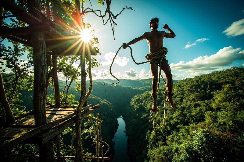 🇻🇺Вануату - прыжки в бездну на лианах
