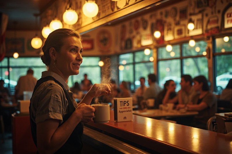 🇺🇸США: культура чаевых, от которой невозможно отказаться...