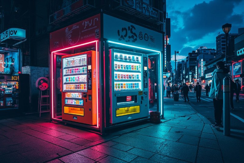 🇯🇵Япония: 1 вендинговый автомат на 23 человека