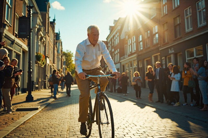 🇳🇱Государство, где король ездит на велосипеде