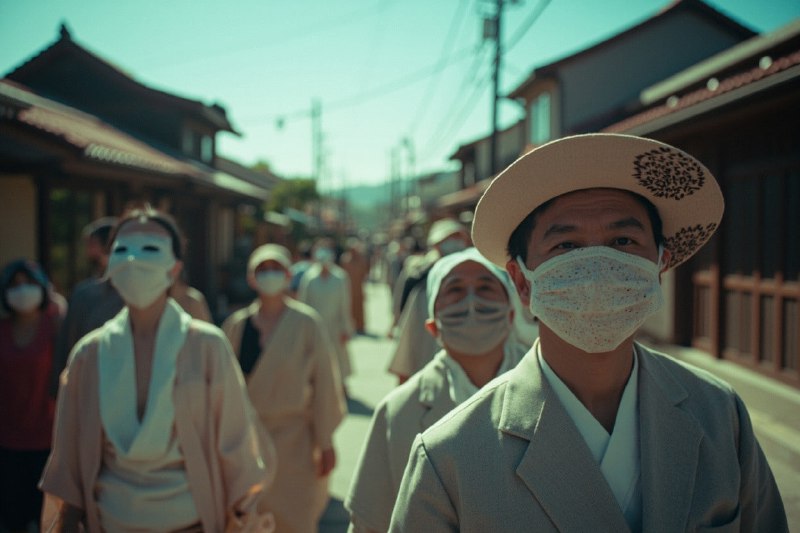 🇯🇵 Остров, где все ходят в масках — задолго до пандемии...