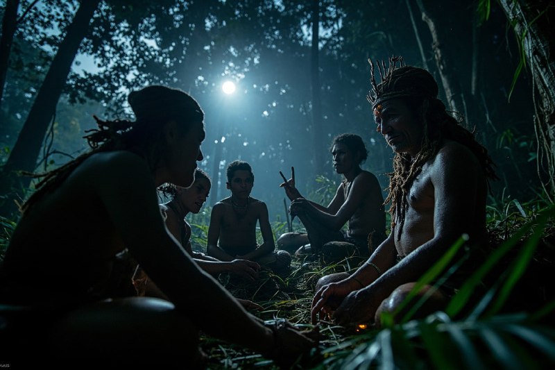 Племя, которое общается только ночью