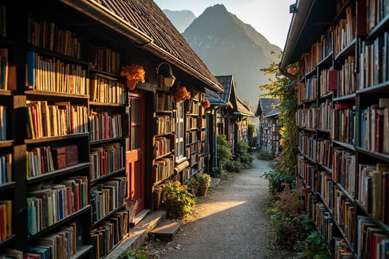 🇳🇴 Деревня, где все жители — писатели