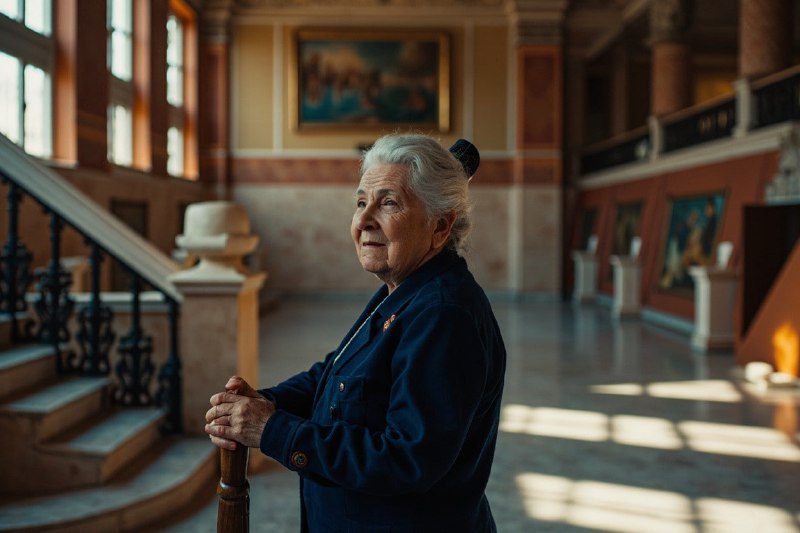 🇷🇺 Страна, где пенсионеры работают охранниками в музеях...