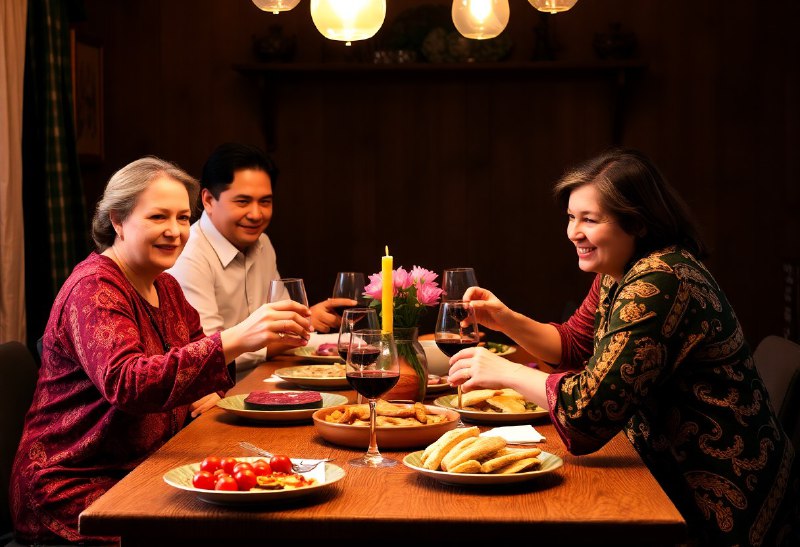 🍷 Дружба по-грузински: щедрость застолья и теплоту отношений...