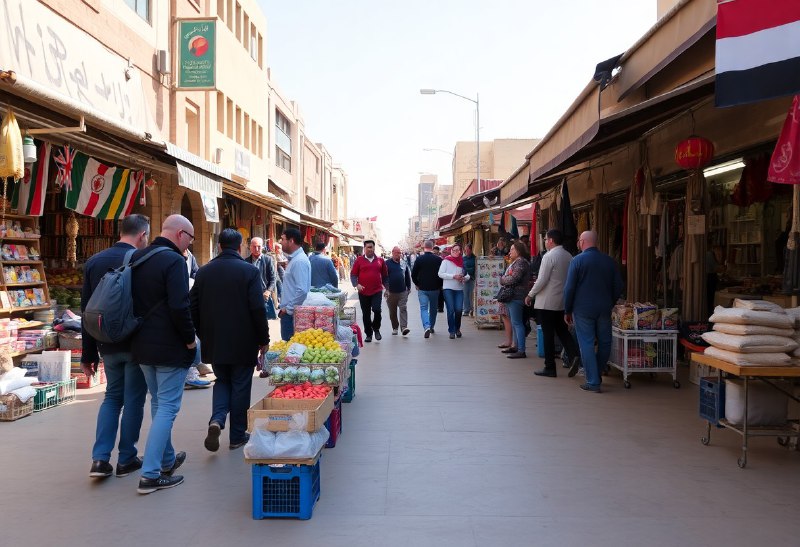 🛍️ Уличные рынки Египта: сердце общения и культуры